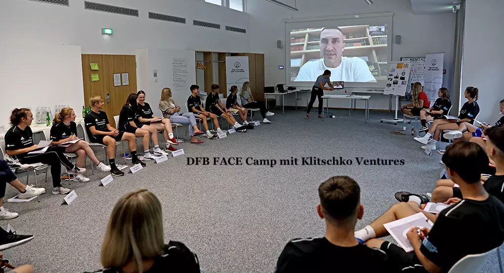 DFB Face Camp mit Klitschko Ventures